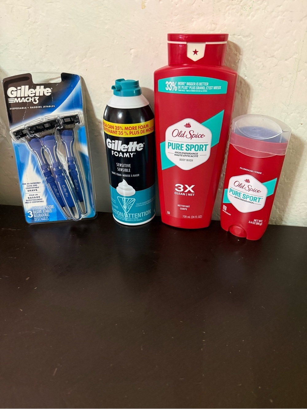 Old Spice Pure Sport Men’s Body Wash & Deodorant Set - Red